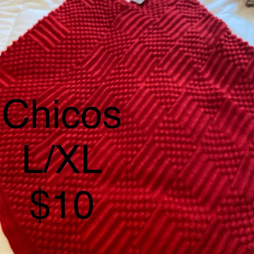 Red poncho
